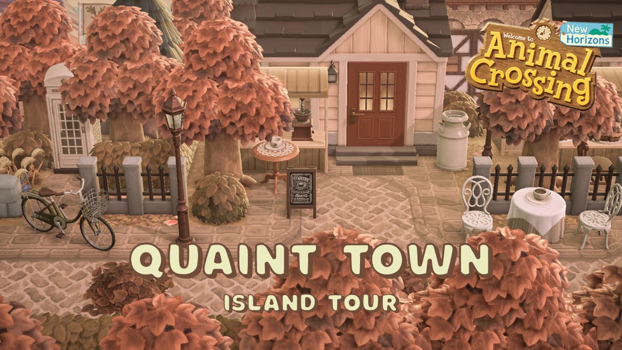 Причудливый и очаровательный реалистичный тур по острову города // Animal Crossing: Новые горизонты