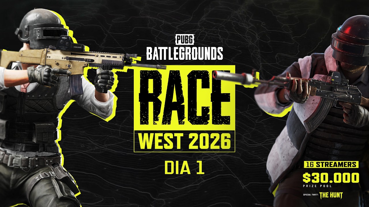 PUBG RACE 2026 | THE HUNT | Dia 1
