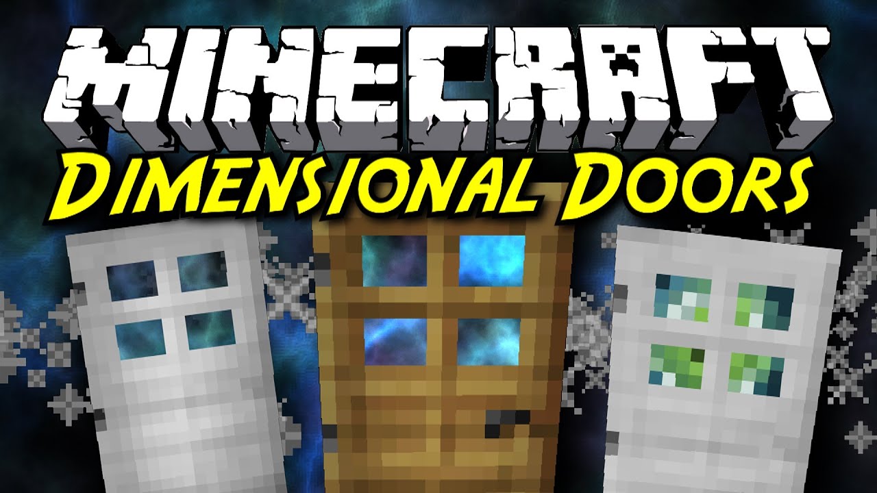 Minecraft Mod Showcase: Dimensional Doors! [POCKET DIMENSIONS AND LIMBO]