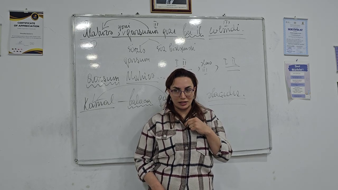 Cümlə üzvlərinin əlavəsi 