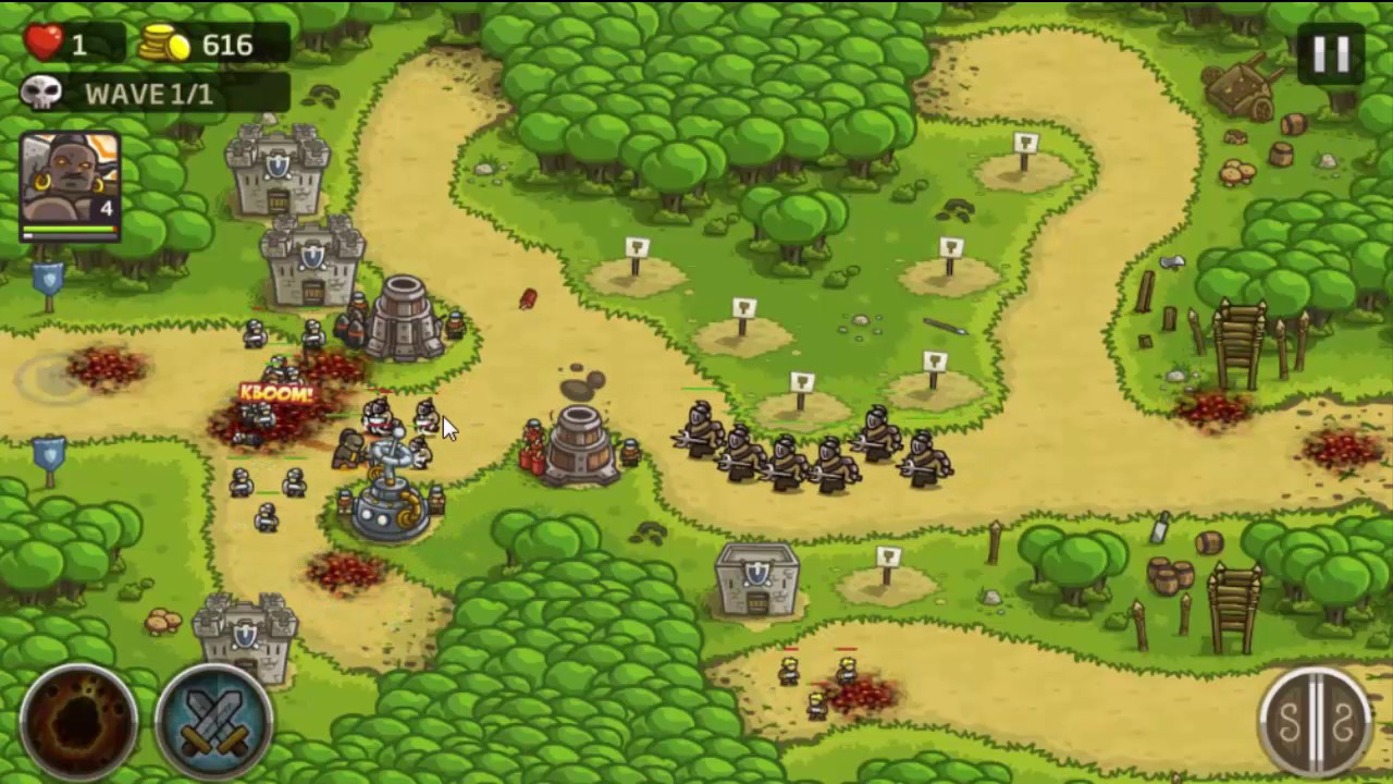 Kingdom Rush - HUSHWOOD - Iron - Veteran (Hard)
