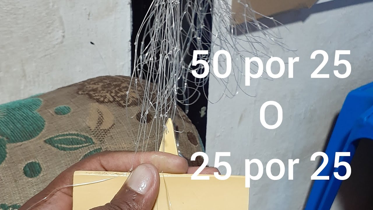 Que método usar para iniciar una atarraya 50 por 25 o 25 por 25