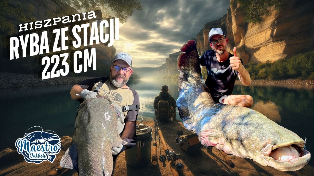 Hiszpania Ryba ze Stacji 223 cm🔥🔥🔥  👉Krzysiek wypadł z łódki👈