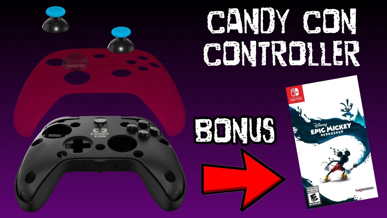 Customizable Nintendo Switch Controllers! {Candy Con Pro Controller}