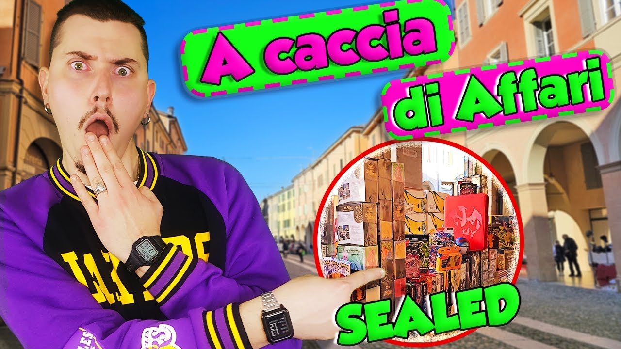 Al mercatino dell'usato a caccia di rarità pokemon PT.17 *TUTTO SEALED*