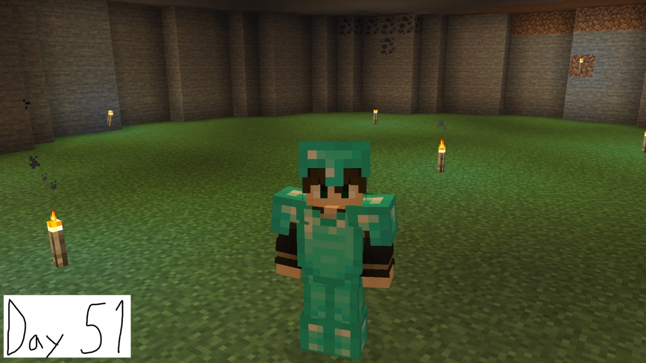 Grass is Green | One Minecraft Day at a Time – Day 51