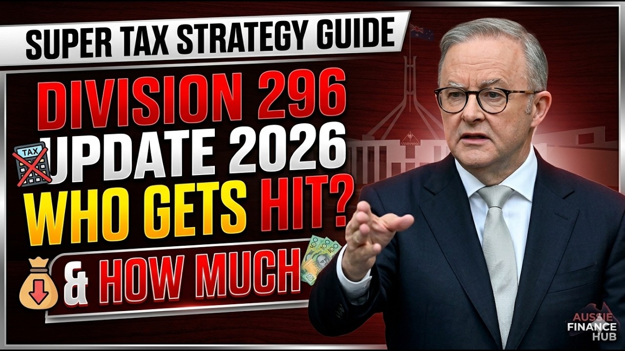 Division 296 Update 2026 | Who Gets Hit & How Much | Super Tax Strategy Guide