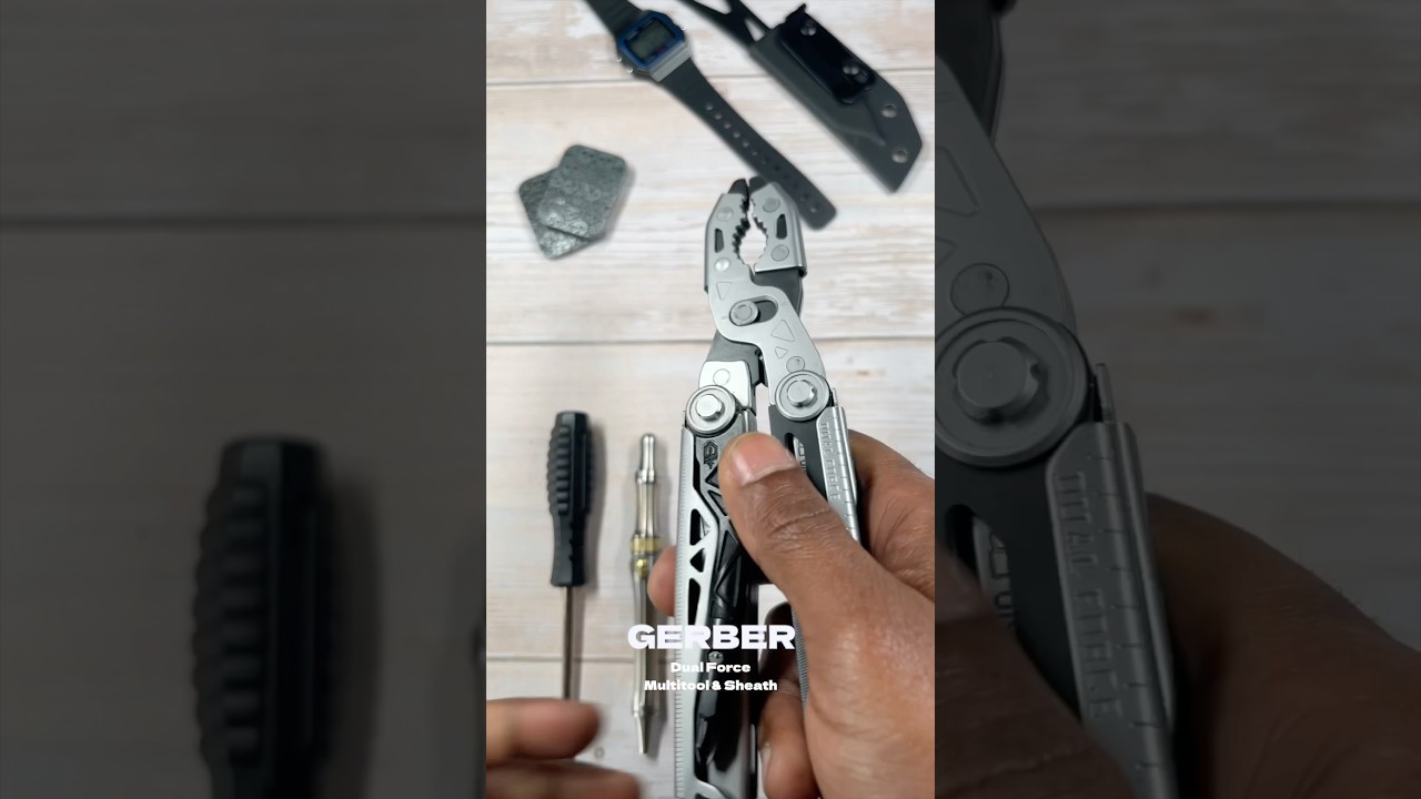 GERBER Dual Force #handtools #edcgear #knifeskills #edc #tools #amazon #tool #multitool #walmart #ai