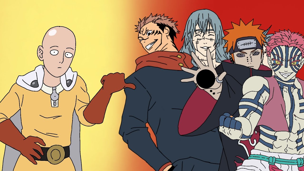 SAITAMA HUMILHOU GERAL! COMPILADO (ANIMAÇÃO)