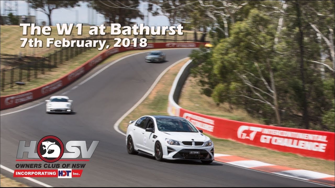 HSV Owners Club of NSW - The W1 at Bathurst 2018