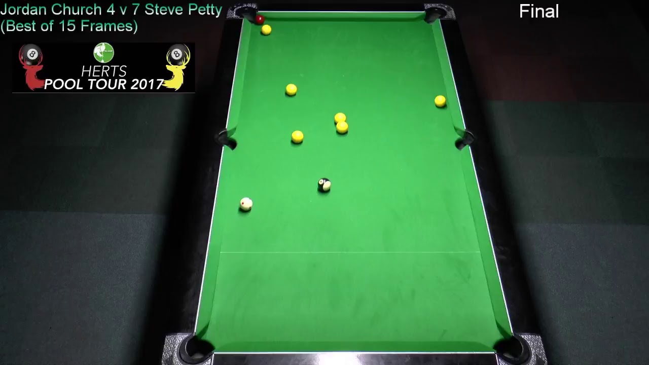 Herts Tour 1 Live Stream FINAL (Jordan Church v Steve Petty)