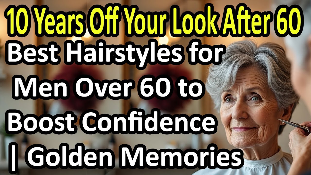 Best Hairstyles for Men Over 60 to Boost Confidence | Golden Memories