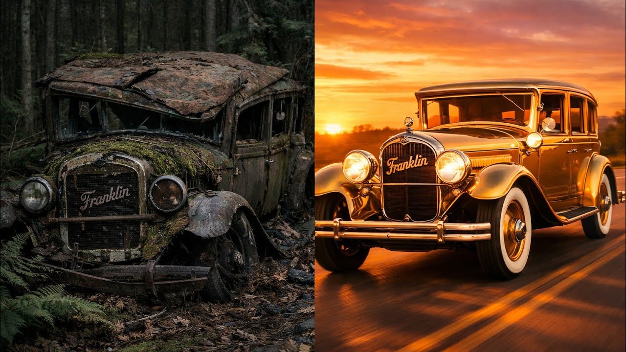 The Golden Revival | A Forgotten Franklin Restored and Driven Again