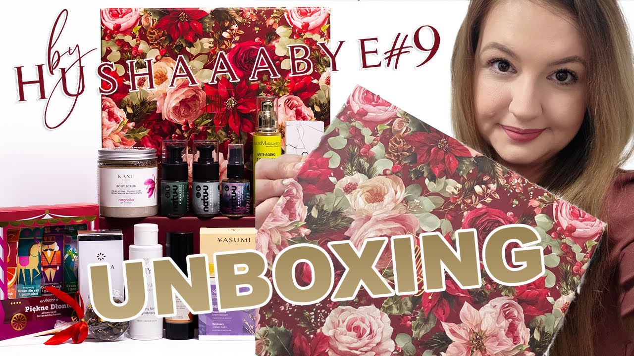 Idealny prezent na Święta dla Ciebie lub bliskich.🎁🎄Odkryj zawartość boxa byHUSHAAABYE#9!