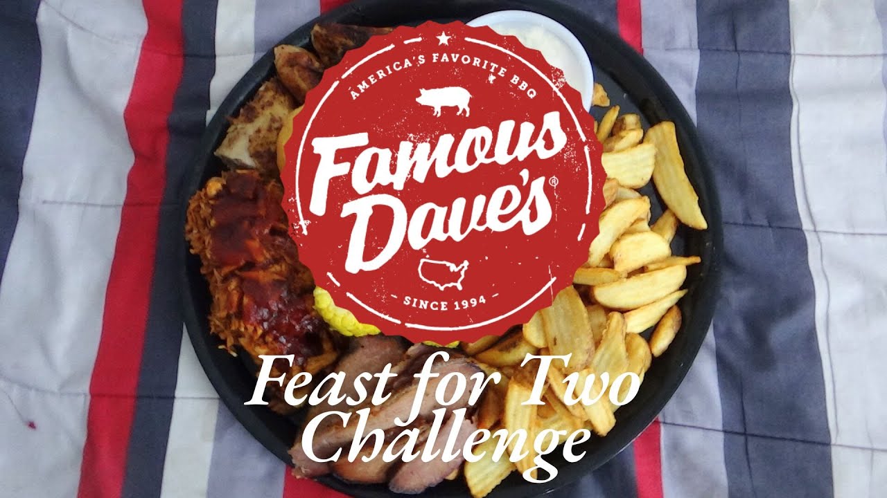 Famous Dave's Feast for Two Challenge