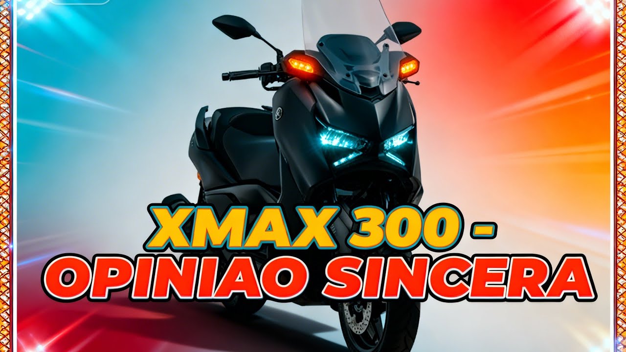 XMAX 300 - OPINIÃO SINCERA APÓS 5 MESES DE USO!