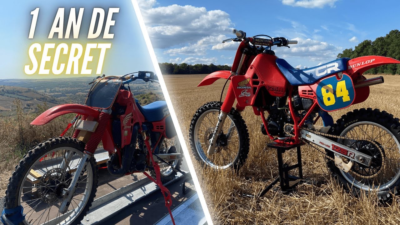 J’ai restauré la première moto de mon père en secret pendant 1 an!