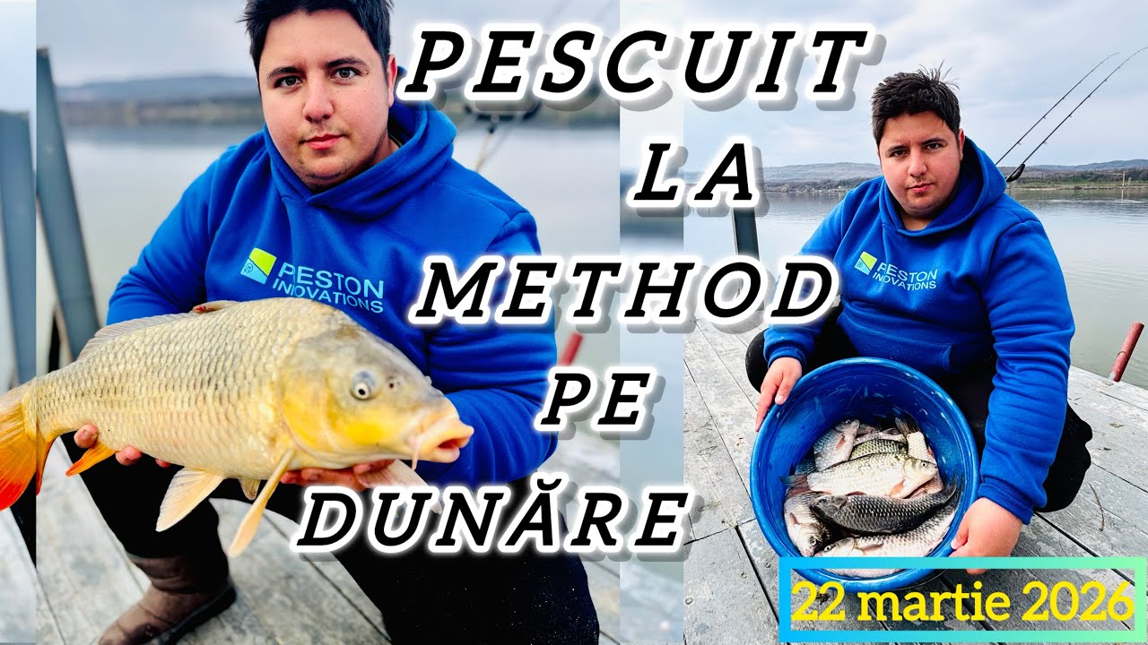 🏆🐋 PESCUIT de PRIMĂVARĂ pe DUNĂRE la METHOD | A &icirc;nceput să măn&acirc;nce! 🌊🏆