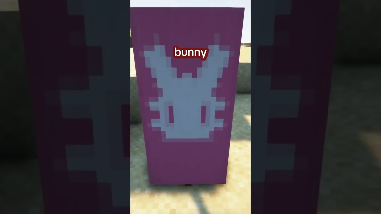 Bunny Banners Minecraft
