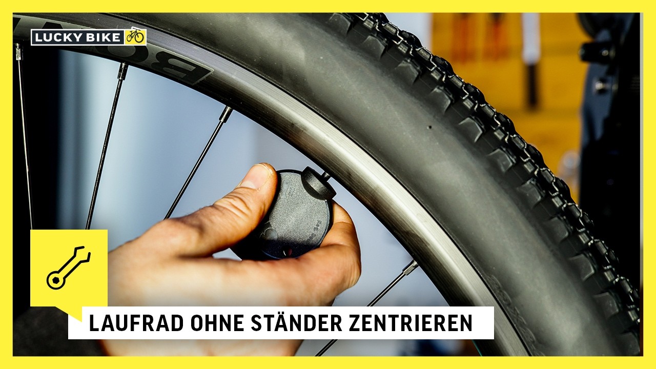 Laufrad zentrieren ohne Zentrierständer – Trick mit Kabelbinder 🚲