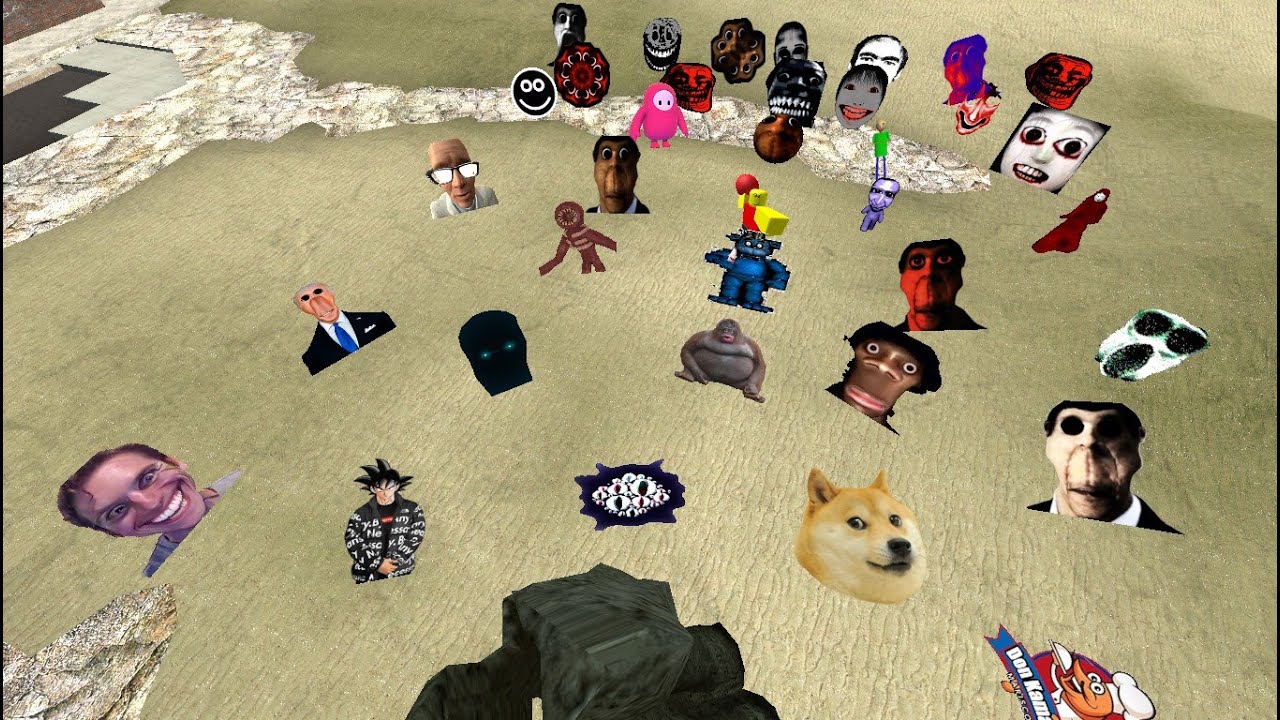 ALL FULL NICO'S NEXTBOT, 2D NEXTBOTS, OBUNGA NETBOT NEW UPDATE In Garry's Mod #246