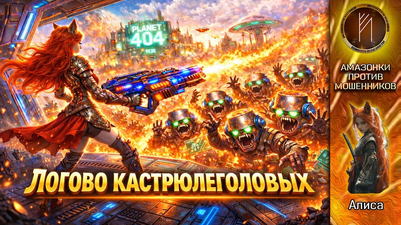 АЛИСА  / ЗАЧИСТКА ЛОГОВА КАСТРЮЛЕГОЛОВЫХ