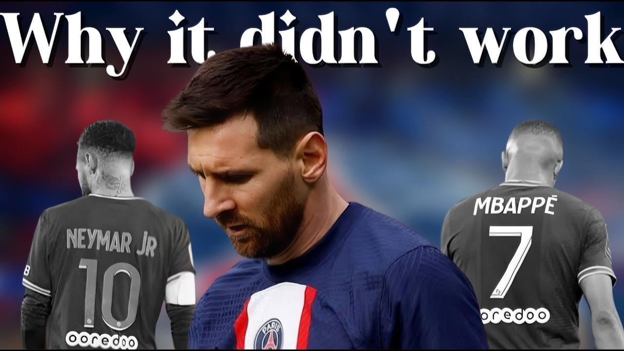 Proof it wasn't Messi's Fault | PSG&rsquo;s UCL Failures. #messi #football #psg