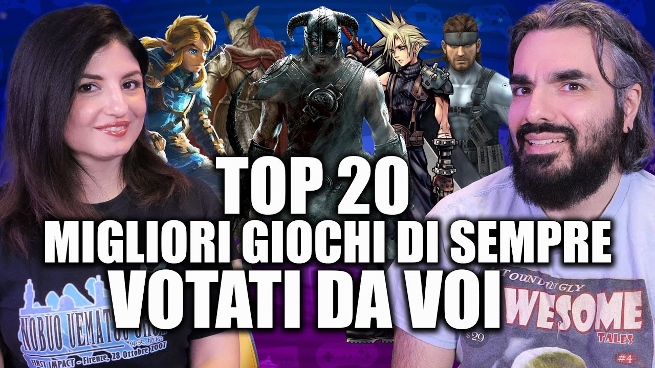 TOP 20 MIGLIORI GIOCHI DI SEMPRE secondo VOI!
