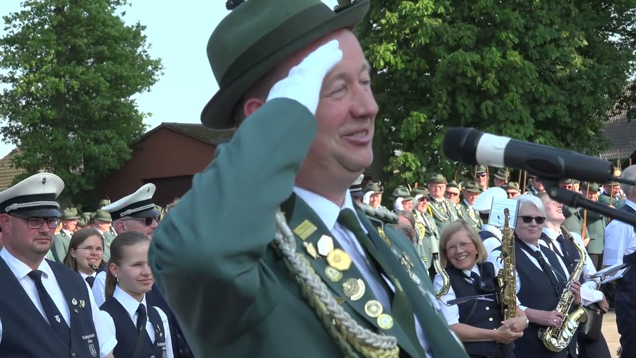 Schützenfest in Osterfeine 2023 - Montag Stärkemeldung
