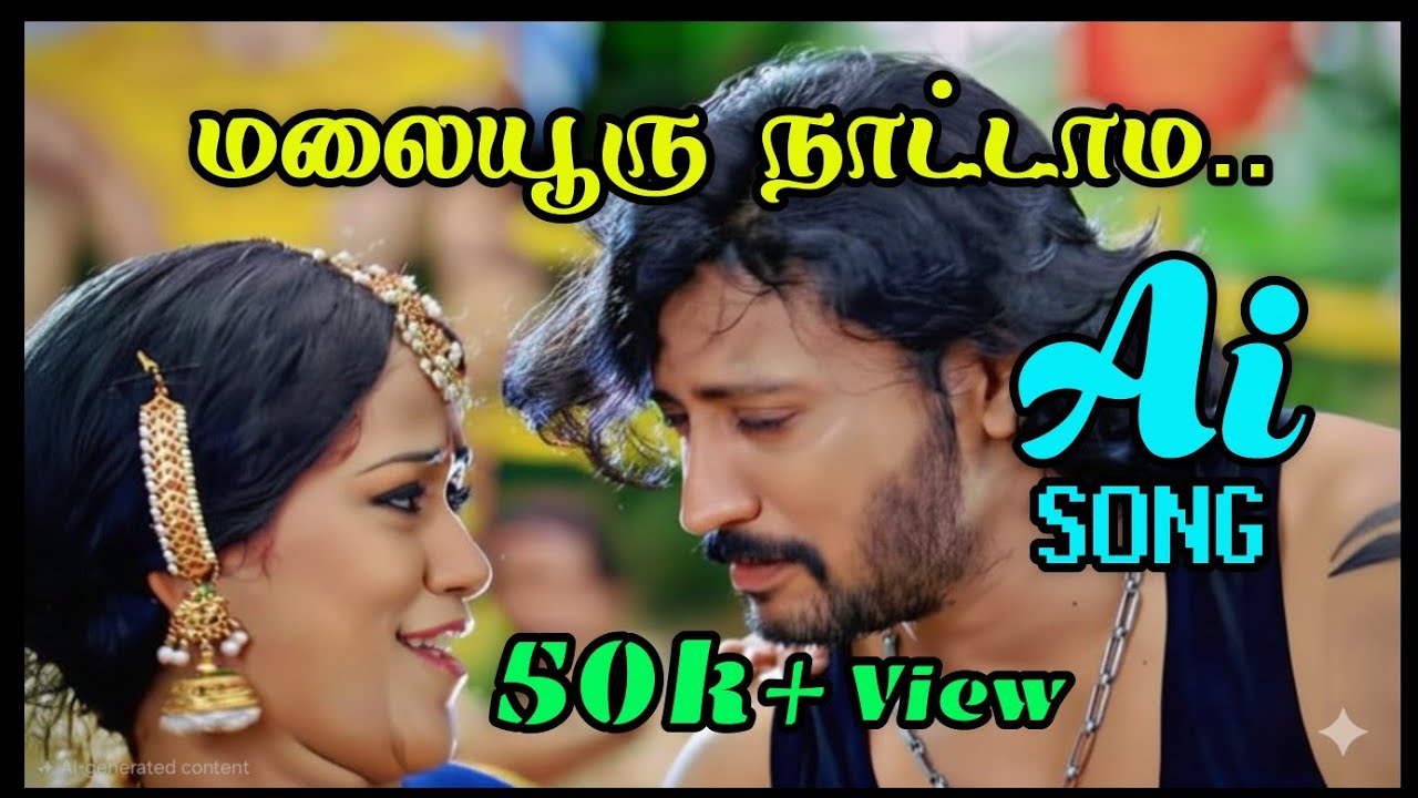 Malaiyuru Nattamai Ai Song | மலையூரு நாட்டாமை | Mambattiyan | Prashanth | Ai tamil song 
