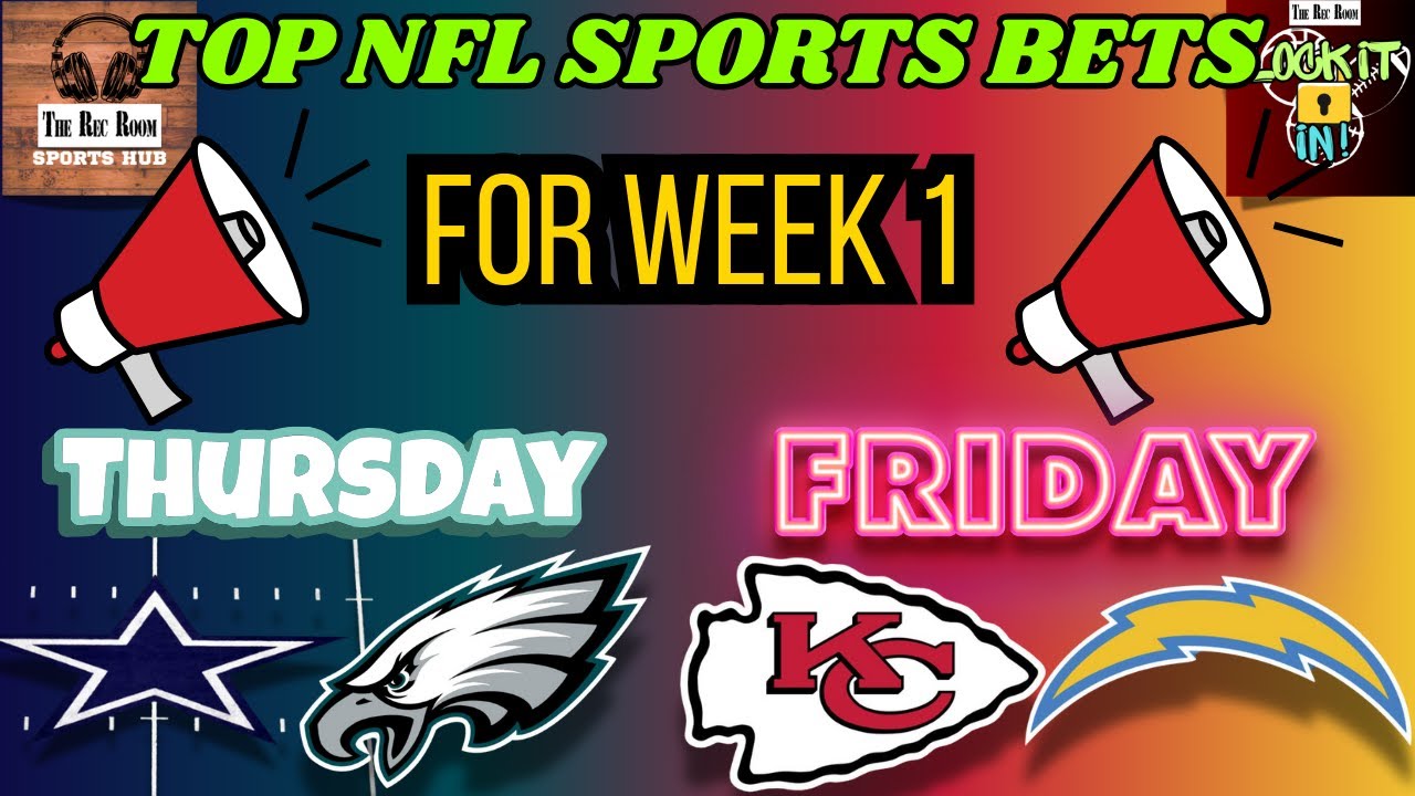 NFL Week 1 Betting Preview 🔥 | Thursday & Friday Picks & Props