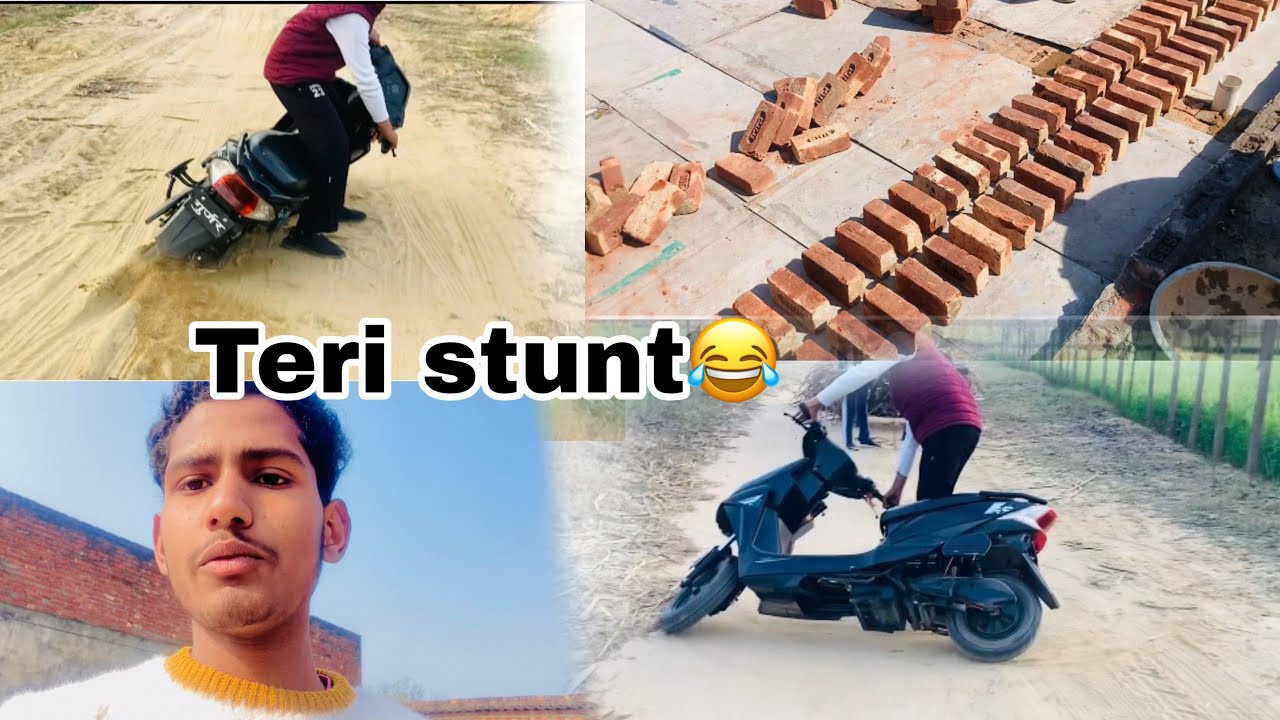 Lucky stunt man 😂🫂❤️.    Mistri bhi aj pura mood me hai 😂🫂😂