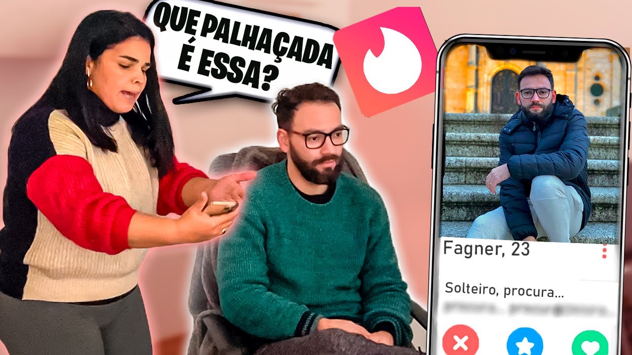 CRIEI UMA CONTA FAKE PRO MEU PAI NO TINDER E MOSTREI PRA MINHA M&Atilde;E 😱