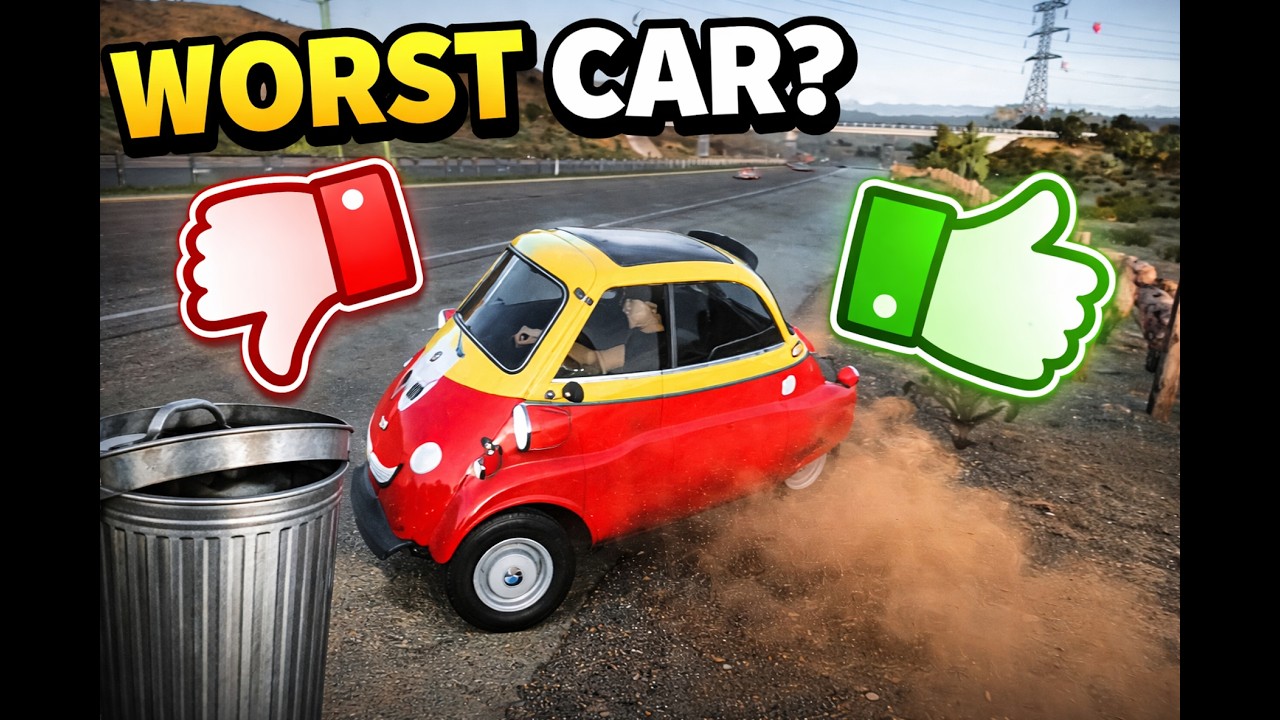 Is the BMW Isetta 300 REALLY the Worst Car in FH5? (Drift + Race Test)