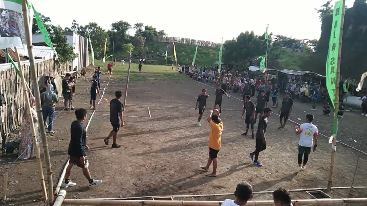LINTAH DARAT VS JURAGAN 89 Persahabatan Bola Kasti SESI 1 Lapangan Lanceng