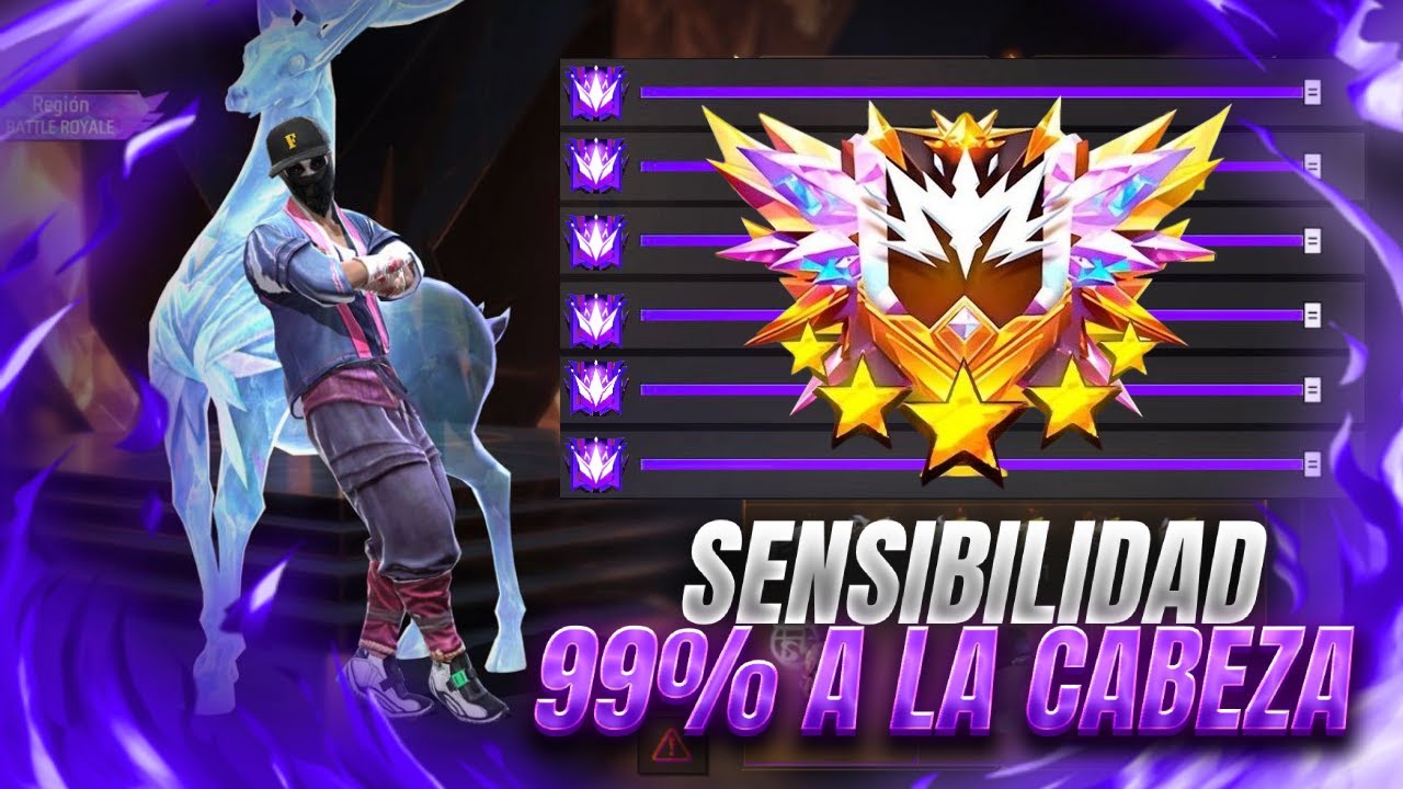 LA MEJOR SENSIBILIDAD 👹 para dar TODO ROJO 🩸 en la *NUEVA ACTUALIZACIÓN* de FREE FIRE 2025 ✅