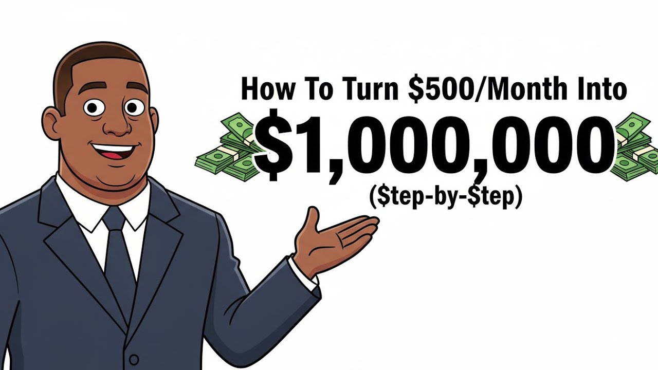 How To Turn $500/Month Into $1,000,000 (Step-by-Step)