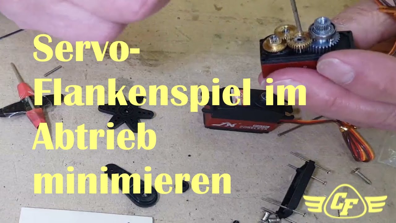 Servo JX PDI-2506MG - Kleiner Überblick und Mini-Workaround zur Spielminimierung (2)