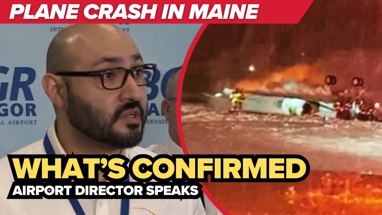 Why Bangor airport won’t confirm injuries yet after plane crash update