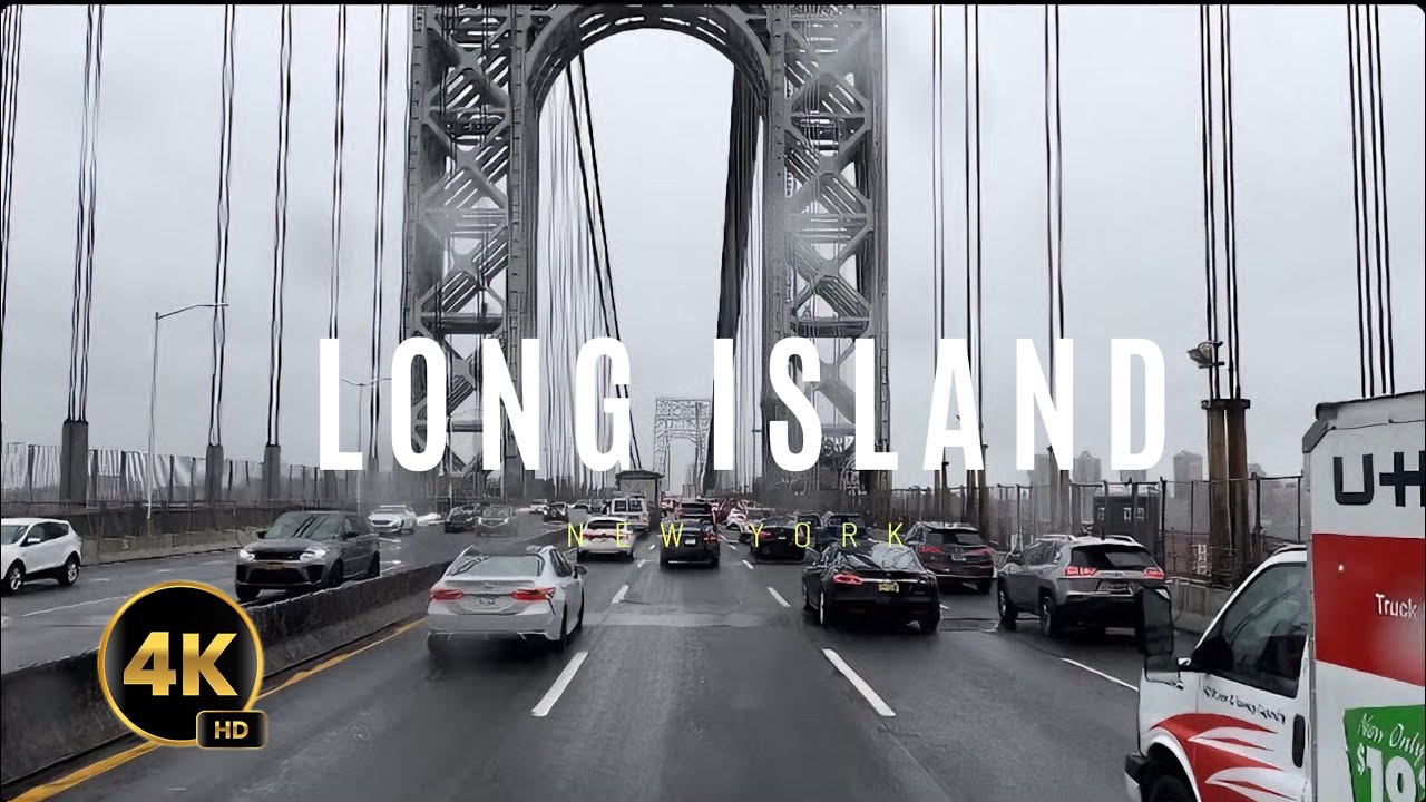 🚛 Driving Truck New Jersey ➝ Long Island NYC | Rainy Day ☔️🇺🇸 (03/09/24)