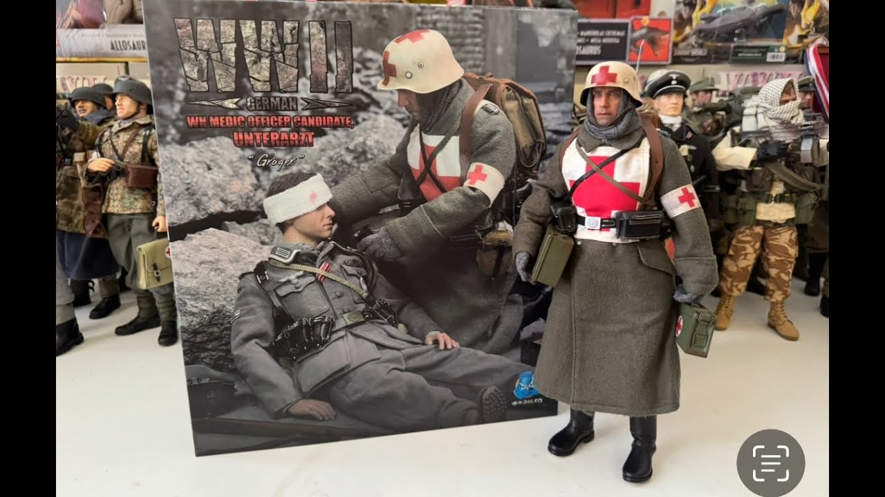 1/6 figure DID WWII German WH Medic Officer Candidate, Unterazt Gröger review.