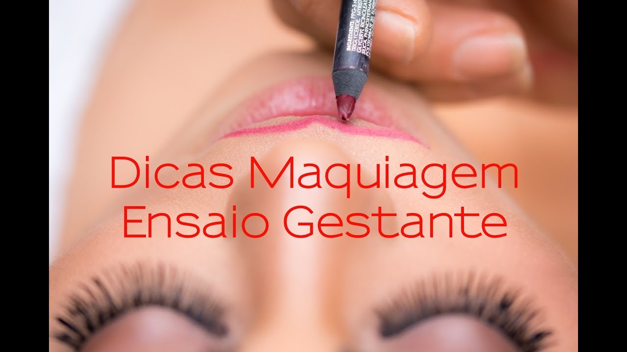 Dicas Maquiagem Ensaio Gestante
