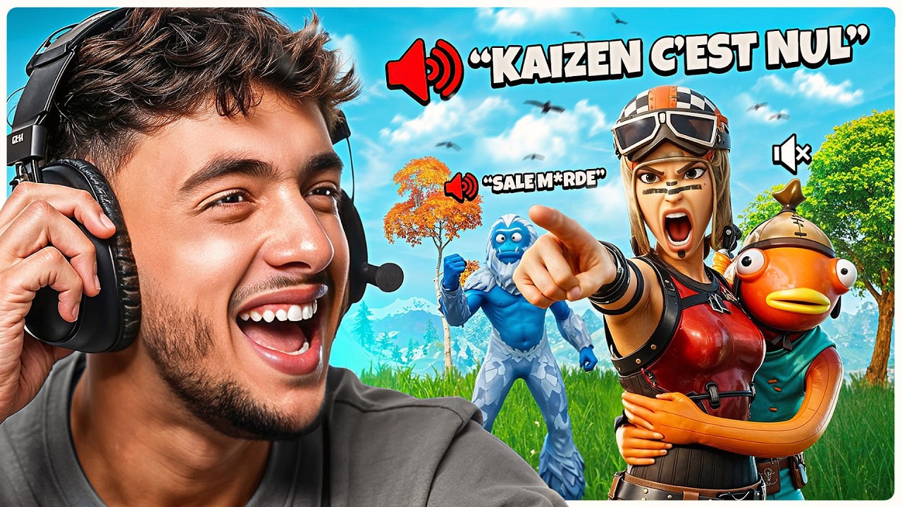 IL INSUL*TE MA MÈRE SUR LE NOUVEAU MOD DE FORTNITE (c’est hilarant)