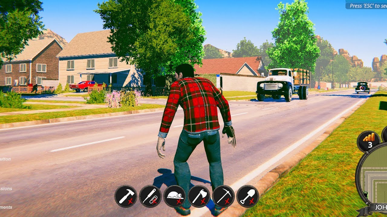 John, The Zombie Gameplay (PC HD) [1080p60FPS]