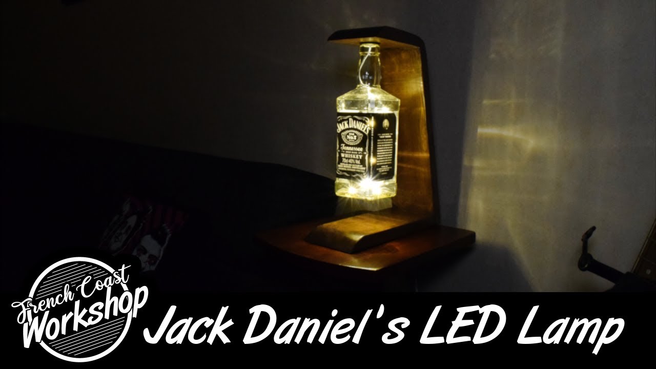 Jack Daniel's LED Lamp || DIY