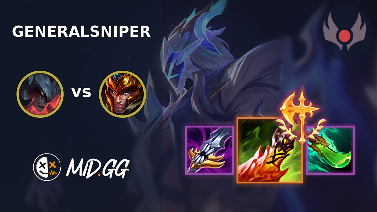 MID.GG: [ GeneralSniper ] Aatrox JUNGLE vs Jarvan IV | NA GRANDMASTER | LOL Season 2026