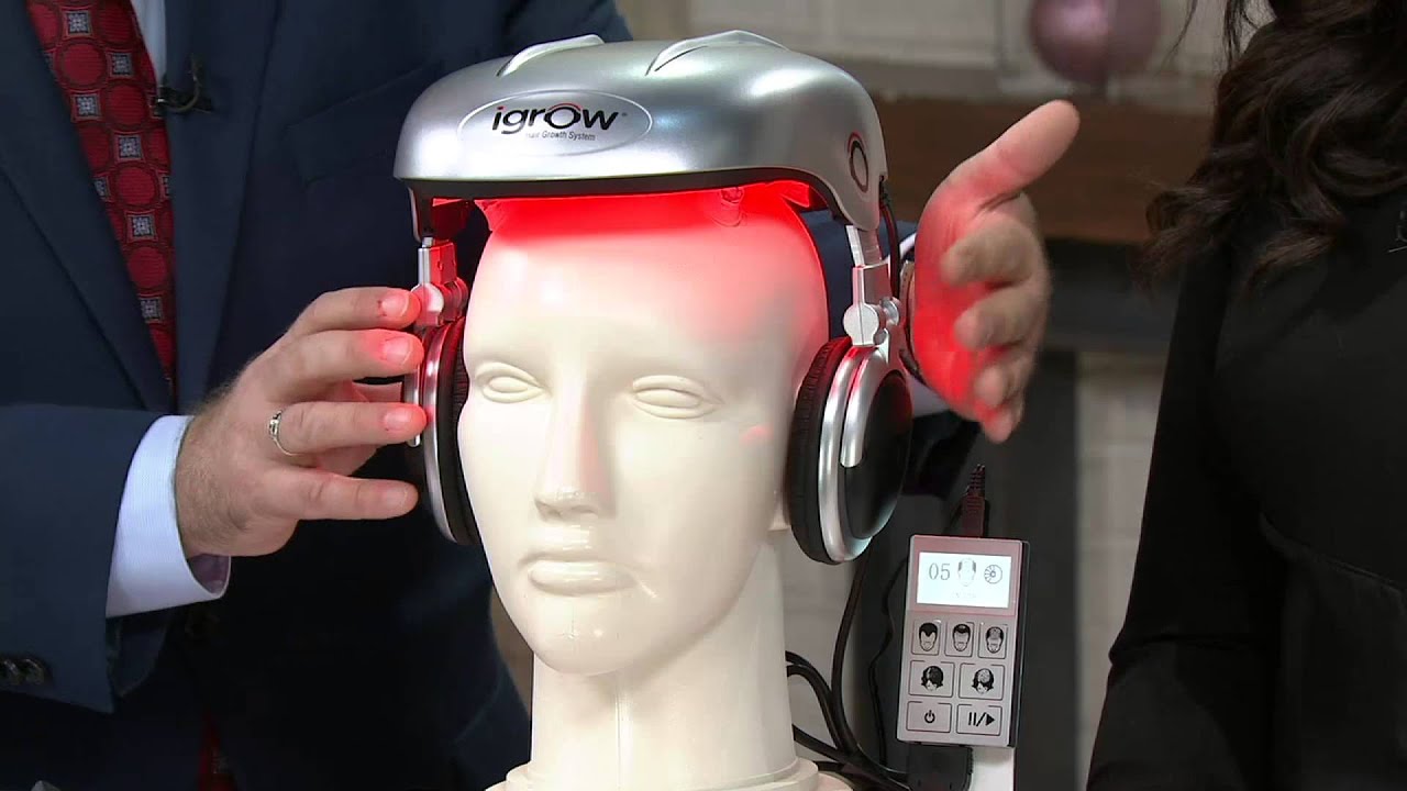 iGrow Hands Free Hair Growth Laser System on QVC