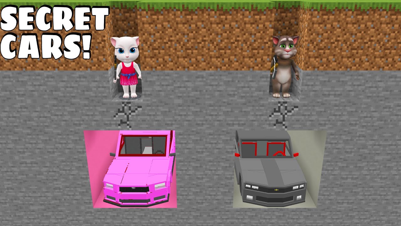 What is the BEST UNDERGROUND MINE TOM OR ANGELA in Minecraft - Gameplay - Coffin Meme