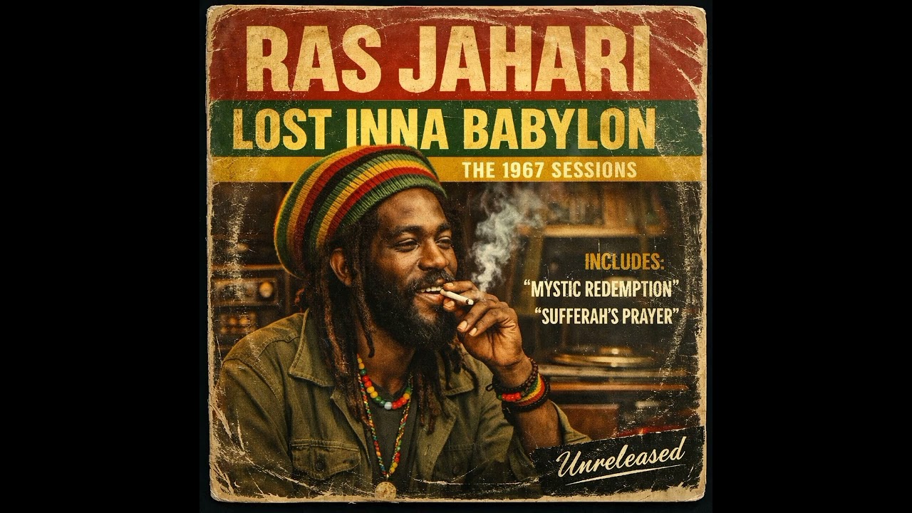 Roots Reggae (1967) Unreleased Album] Artist name: RAS JEREMIAH Song tittle :LOST INNA BABYLON 📼🪘🔥🔥