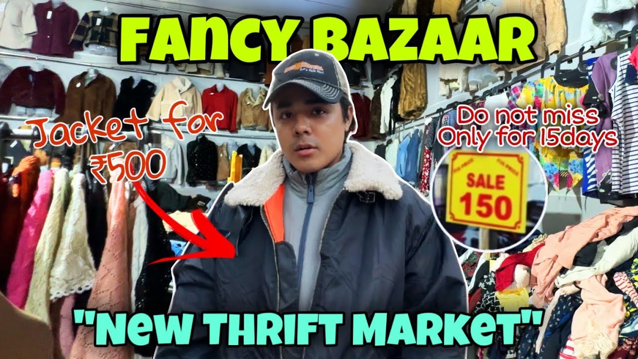 LET’s GO THRIFTING🤩 New Thrift Market. (Only for 15 days, do not miss)